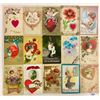 Image 2 : Valentine's Day Holiday Greeting Postcards 38