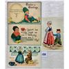 Image 1 : Dutch Children Greeting Postcards 55+