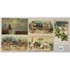 Image 1 : Novelty - Hold To Light Christmas Holiday Greeting Postcards