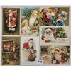 Image 1 : Santa Claus Holiday Greeting Postcards 10