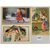 Image 2 : Santa Claus Holiday Greeting Postcards 10