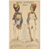 Image 1 : Novelty - French Soldier Cut out & Paste Postcard