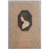 Image 1 : 3 Meissner & Buch Ser 1721 Pretty Ladies Head In Web Fantasy Postcard