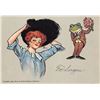 Image 10 : 11 Frog In Your Throat Company Fantasy Ladies & Dressed Frog Private Mailing Postcards