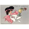 Image 2 : 11 Frog In Your Throat Company Fantasy Ladies & Dressed Frog Private Mailing Postcards