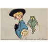 Image 4 : 11 Frog In Your Throat Company Fantasy Ladies & Dressed Frog Private Mailing Postcards