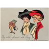 Image 8 : 11 Frog In Your Throat Company Fantasy Ladies & Dressed Frog Private Mailing Postcards