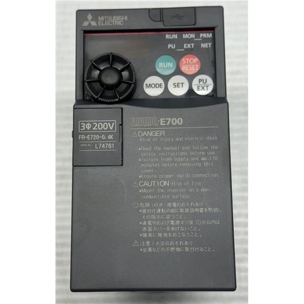 Mitsubishi #FR-E720-0.4K Inverter