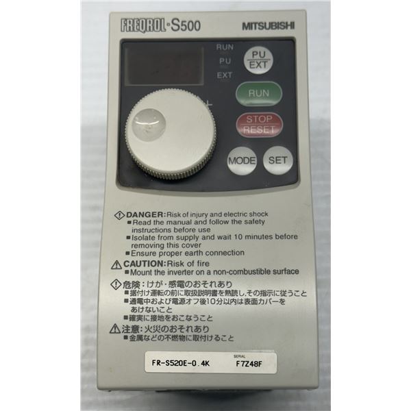 Mitsubishi #FR-S520E-0.4K Inverter