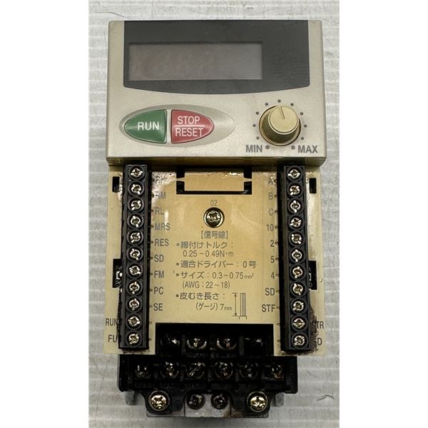 Mitsubishi #FR-E520-0.4K Inverter