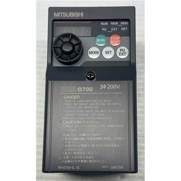Mitsubishi #FR-D720-0.1K Inverter