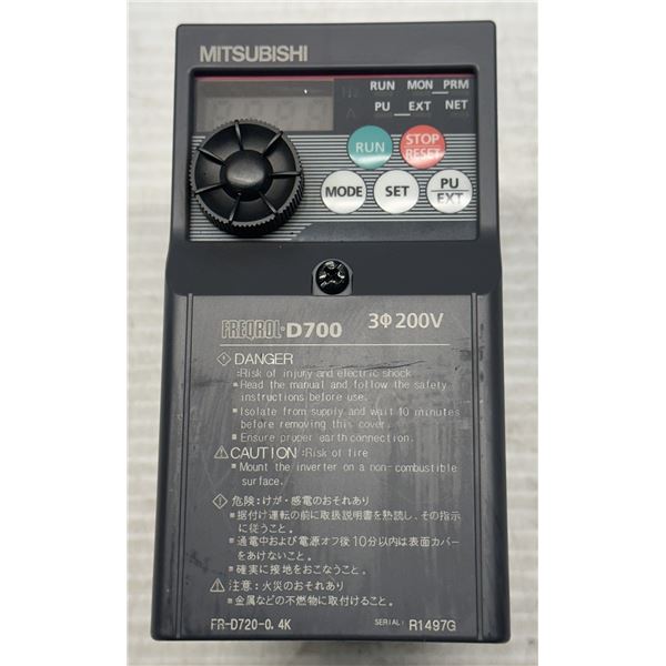 Mitsubishi #FR-D720-0.4K Inverter