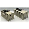 Image 2 : (2) Mitsubishi #FX3G-60MR/DS Programmable Controllers w/#FX3G-CNV-ADP Modules