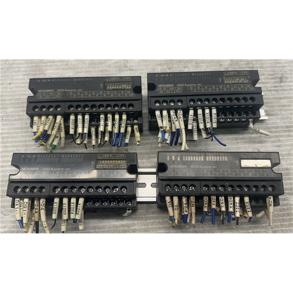 (4) Mitsubishi #AJ65SBTB1-16D1 Input Units
