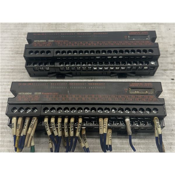 (2) Mitsubishi #AJ65SBTB1-32TE1 Input Units