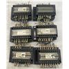 Image 1 : Lot of (6) Mitsubishi #A6TBY36-E Terminal Boards