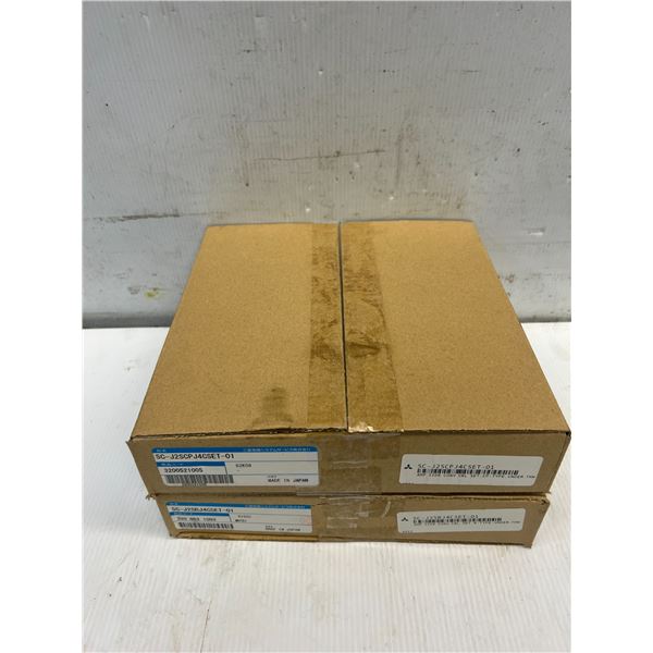 Lot of (2) Mitsubishi #SC-J2SCPJ4CSET-01 & #SC-J2SBJ4CSET-01