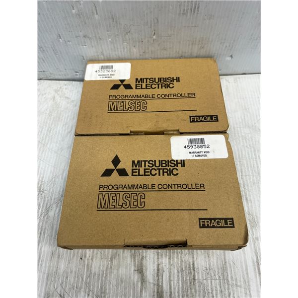 (2) Mitsubishi #FX3G-CNV-ADP Interface Adapters