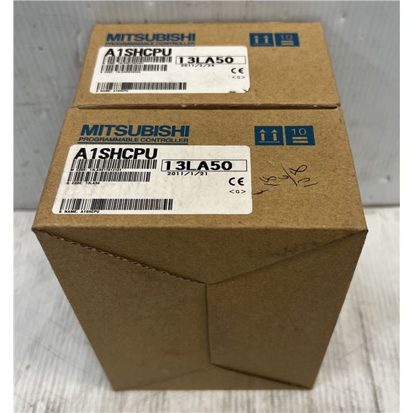 (2) Mitsubishi #A1SHCPU CPU Units