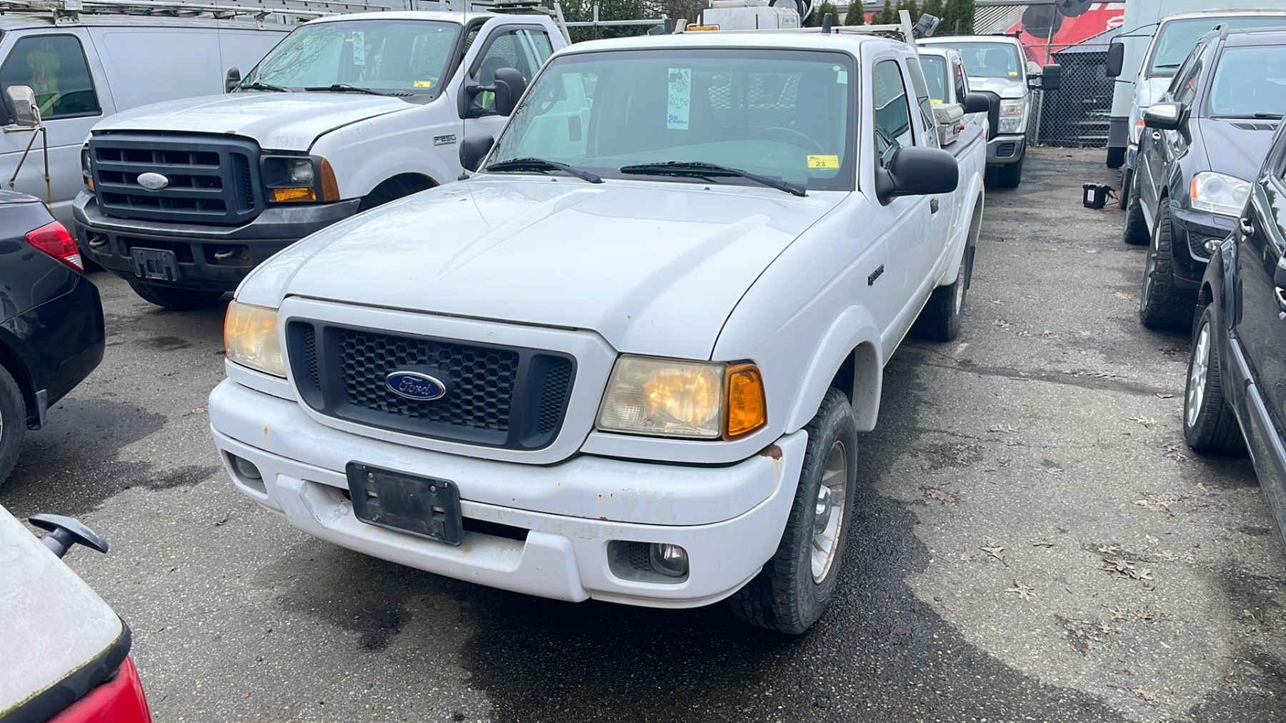 2005 FORD RANGER EDGE, 4DR PICKUP, WHITE, VIN 1FTYR44U95PA64565 - Able ...