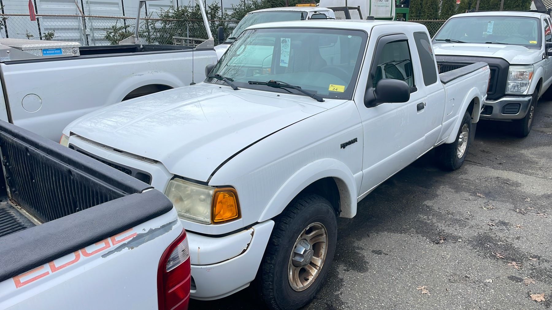 2005 FORD RANGER EDGE, 4DR PICKUP, WHITE, VIN 1FTYR44U05PA64566 - Able ...