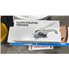Image 5 : WHITE WASTE RECEPTACLE WITH ELECTRIC IMPULSE SEALER, BOX OF HANDY STRAPS, PLASTIC STRAP TIGHTENING