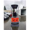 Image 2 : AGT INDUSTRIAL ORANGE MX15R GAS POWERED RUBBER TRACK MINI EXCAVATOR WITH ATTACHED DIGGING BUCKET,
