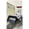 Image 1 : FLAND FL-45 GREY GAS POWERED PNEUMATIC TIRE HYDRAULIC MINI FRONT END LOADER