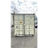 Image 2 : BEIGE 20' 67,200 MAX CAPACITY INDUSTRIAL TRANSPORT CONTAINER WITH DUAL SWING REAR DOORS &