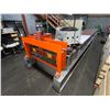 Image 2 : BOTOU KENXINDA ORANGE KEEL ROLL FORMING MACHINE APPROX 36'L X 4.6'H X 4.6'W WITH