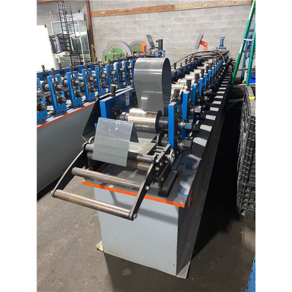 BOTOU KENXINDA BLUE/ORANGE KEEL ROLL FORMING MACHINE APPROX 20.5'L X 4.8' H X 3.5'W