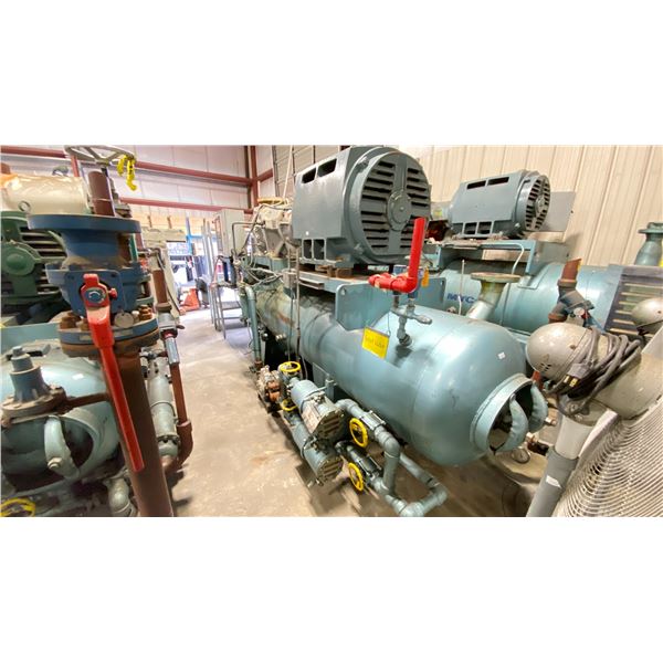 MYCOM COMPRESSOR MODEL 250 VMD 400 HORSEPOWER 3600 RPM AMMONIA SCREW COMPRESSOR