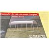 Image 2 : ALL METAL K1119 11'L X 19'W STEEL CARPORT