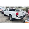 Image 2 : 2020 TOYOTA TACOMA, 4DR PU, WHITE, VIN 5TFSZ5AN3LX216118