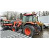 Image 2 : 2011 KUBOTA M8540 TRACTOR, ORANGE, VIN 85009