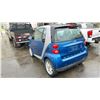 Image 2 : 2009 SMART FOR TWO, 2DR COUPE, BLUE, VIN WMEEJ31X49K260646