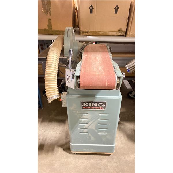 KING INDUSTRIAL KC-N 788FX 6" X 48" BELT & 12" DISC SANDER