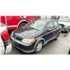 Image 1 : 2000 TOYOTA ECHO, 4DR SEDAN, BLACK, VIN JTDBT1234Y0024505