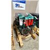 Image 2 : 2 HEAVY DUTY VOLVO PENTA D9-500 DIESEL MARINE INBOARD ENGINES WITH TWIN TOP MOUNT CONTROL, EVCD