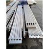Image 2 : PALLET OF ASSORTED LENGTH/WIDTH INDUSTRIAL SCAFFOLDING PLATFORMS