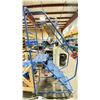 Image 2 : AGF BLUE METAL 5' PORTABLE 500LBS CAPACITY MOBILE WAREHOUSE STAIRS