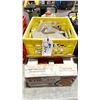 Image 1 : CRATE OF ASSORTED STAINLESS STEEL BREWERY TANK GAUGE / INSTRUMENT CONNECTORS, STAINLESS STEEL