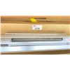 Image 2 : STACK OF ASSORTED COMMERCIAL LIGHTING FIXTURES & BASEBOARD HEATER