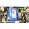 Image 2 : MOUNTAIN PEAK COMMERCIAL ELECTRIC AIR PURIFIER & CRATE OF ASSORTED DETAILING TOOLS / CLEANING