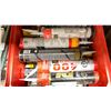 Image 2 : BIN OF ASSORTED INDUSTRIAL SEALANT TUBES / CAULKING / GAP FILLER *BIN INCLUDED*