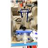 Image 2 : ALUMINUM INDUSTRIAL JIG SYSTEM, ROLL OF HEAVY DUTY PLASTIC BAGS, REEL OF ROPE, & ROLLS OF WINTER