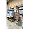 Image 2 : 22 SECTION INDUSTRIAL METAL AUTOMOTIVE WINDSHIELD STORAGE RACK