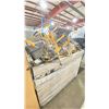Image 2 : LARGE PALLET CRATE OF YELLOW HALOGEN INDUSTRIAL ELECTRIC WORK LIGHTS *PALLET CRATE INCLUDED*
