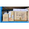 Image 2 : SHELF OF ASSORTED RESIDENTIAL WALL LIGHTS, CEILING LIGHTS, & CHANDELIERS *MUST TAKE ALL ON SHELF*