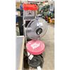 Image 2 : GLAM 4' ALUMINUM STEP LADDER, GORILLA 2' STEP LADDER, SPACE HEATER, FLOOR FAN, & BIG RED SHOP STOOL